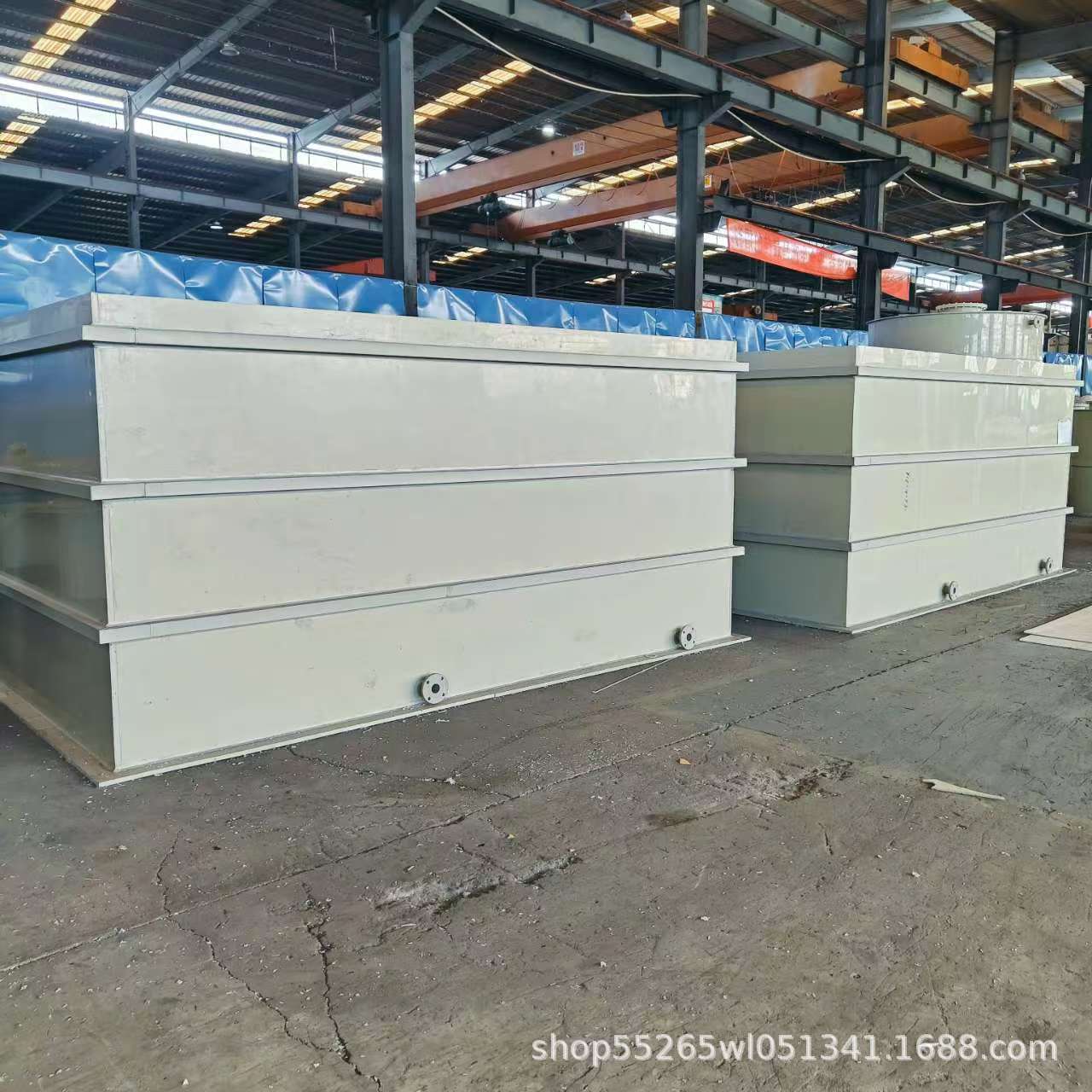 加工PP养殖池焊接养殖塑料水箱 pp水槽电镀耐磨耐酸碱PP水箱