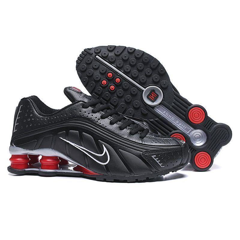 Putian's New Shox Air Column R4 Men's Spring-Cushioned Running Shoes, Casual Breathable Large-Size Sports Shoes Putian's New Shox Air Column R4 Men's Spring-Cushioned Running Shoes, Casual Breathable Large-Size Sports Shoes