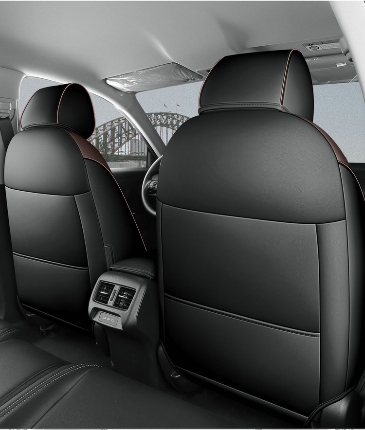 New Honda Hrv Special Seat Cover, Full Surround, All-Season Universal Car Seat Cushion, Full Leather Car Interior Accessories Seat Cover