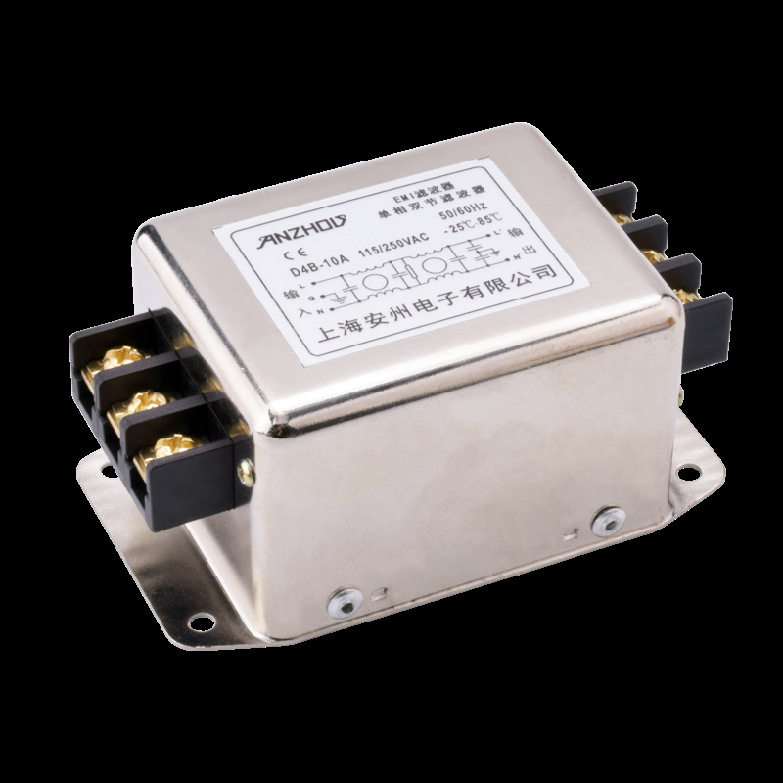 端子式 滤波器D4B-3A D4B-6A D4B-10A EMI滤波器 D4B-20A D4B-30A