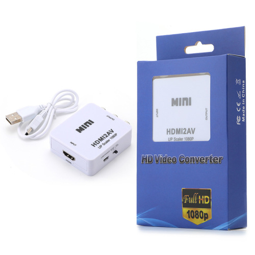 HDMI TO AV converter HD to video HDMI to AV converter supports 1080P
