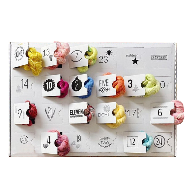 Cross-border new product Christmas blind box The Yarn Advent Calendar 2024 yarn advent calendar Cross-border new product Christmas blind box The Yarn Advent Calendar 2024 yarn advent calendar
