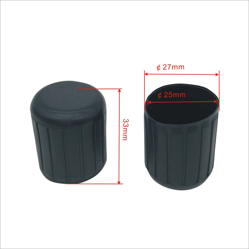 メーカー家具用丸パイプカバー、プラスチック角パイプカバー、足場用フットカバー、椅子用黒色フットカバー、機器用ゴム保護カバー|undefined