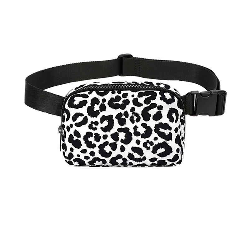 Lulu mismo bolso en stock riñonera bolsa de pecho anti-salpicaduras bolsa de nailon deportivo para correr riñonera para teléfonos móviles para hombres y mujeres