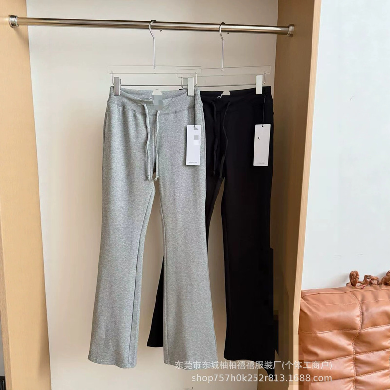 Alo Lace-Up Flared Sweatpants Alo Lace-Up Flared Sweatpants