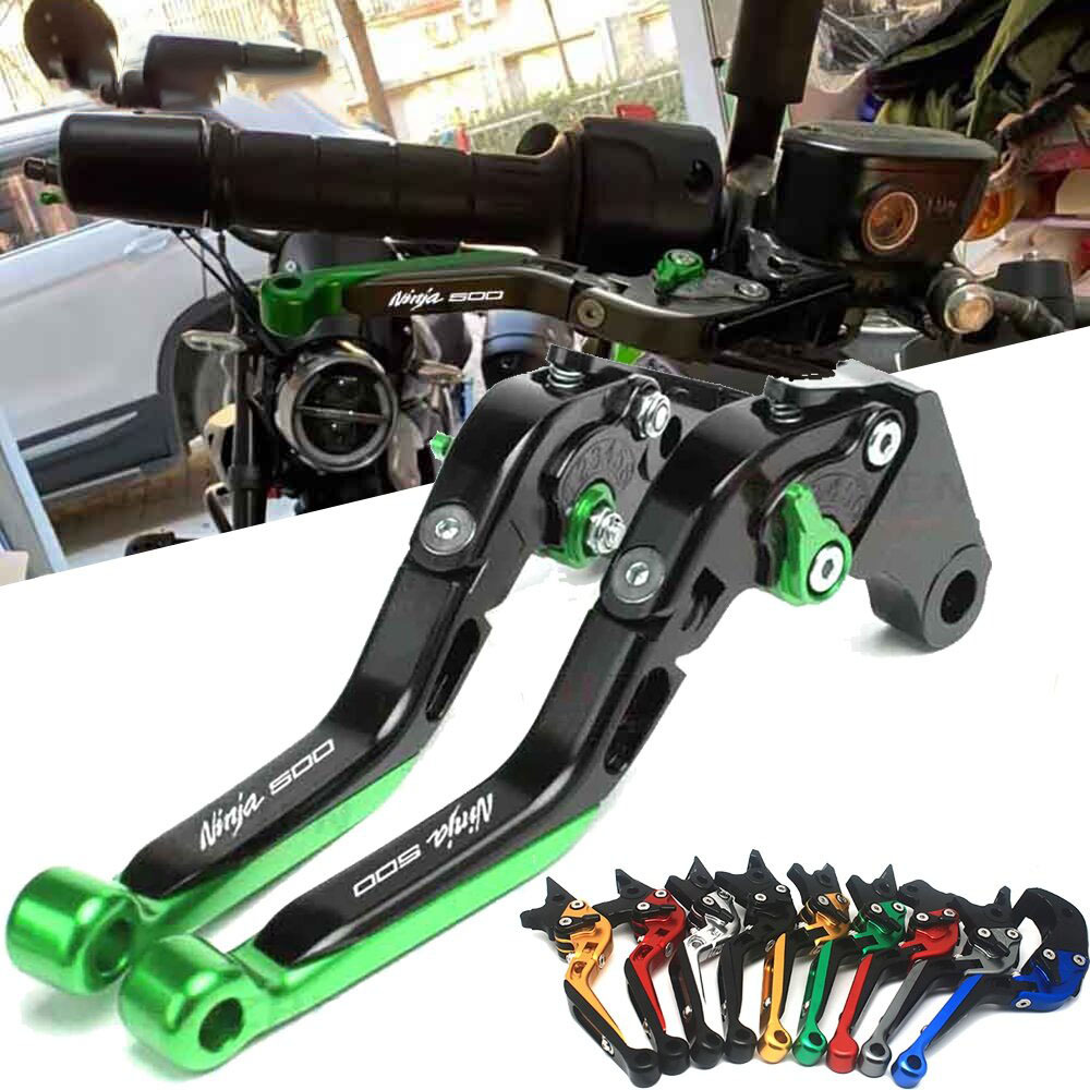 Applicable to NINJA500 Z500 Motorcycle CNC Folding Brake Clutch Handle Rod Ninja 500