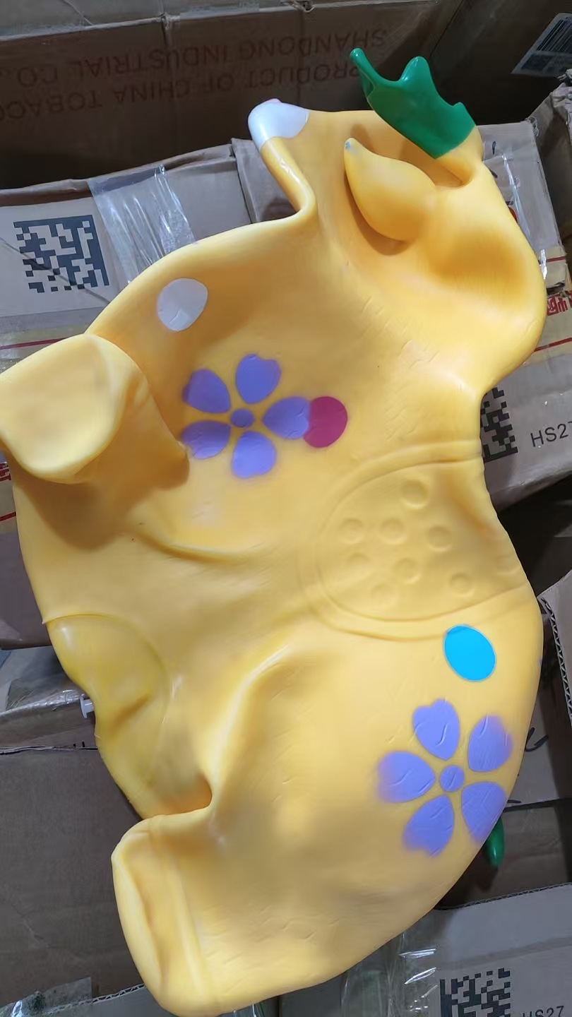 卡通音乐麋鹿黄色+充气泵