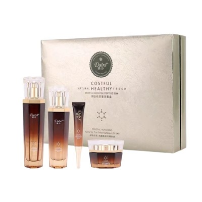 新品黛汐护肤品套盒黛汐四件套多肽奢宠正品补水保湿官网专柜同款