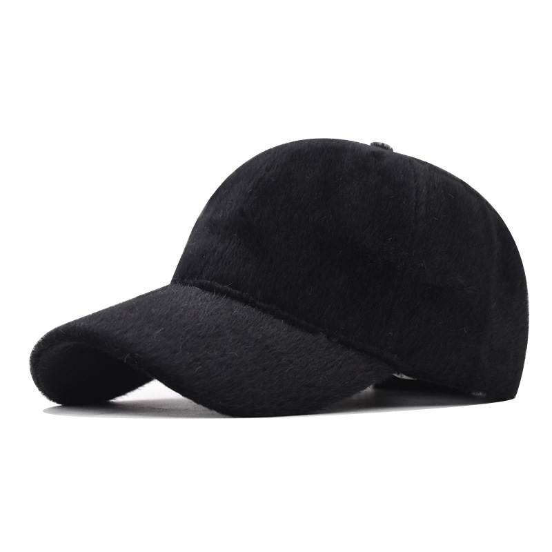 Women's Casual Solid Color Crimping Baseball Cap display picture 4