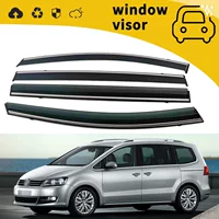 Подходит для Volkswagen Sharan: дождевик на дверь, дождевик на окно, модификация и декор дождевика.