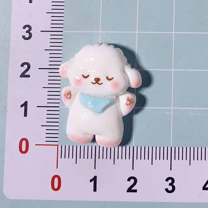 Niños interesantes papas fritas perros hechos a mano DIY adornos congeladores pegamento de crema accesorios accesorios de resina accesorios accesorios materiales de joyería al por mayor