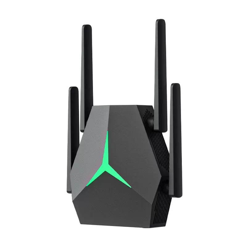 跨境热销1200M双频WIFI信号放大器中继器无线WiFi信 号扩展放大器