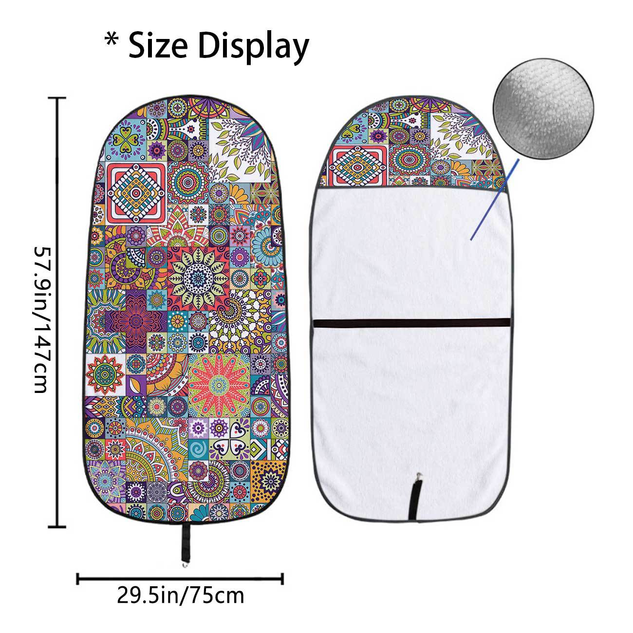 Car seat towel cover front seat protector suitable for gym and exercise, universal for all seasons, car use 76