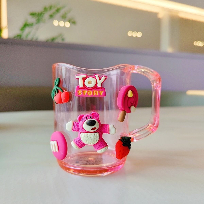 Strawberry Bear Children's Mouthwash Cup [Baby Loves Brushing Teeth]