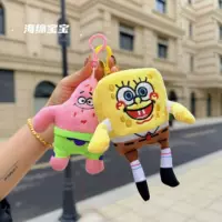 Трансграничные милые Spongebob party большая звезда плюшевая кукла кукла подвеска мультфильм плюшевая кукла брелок подвеска