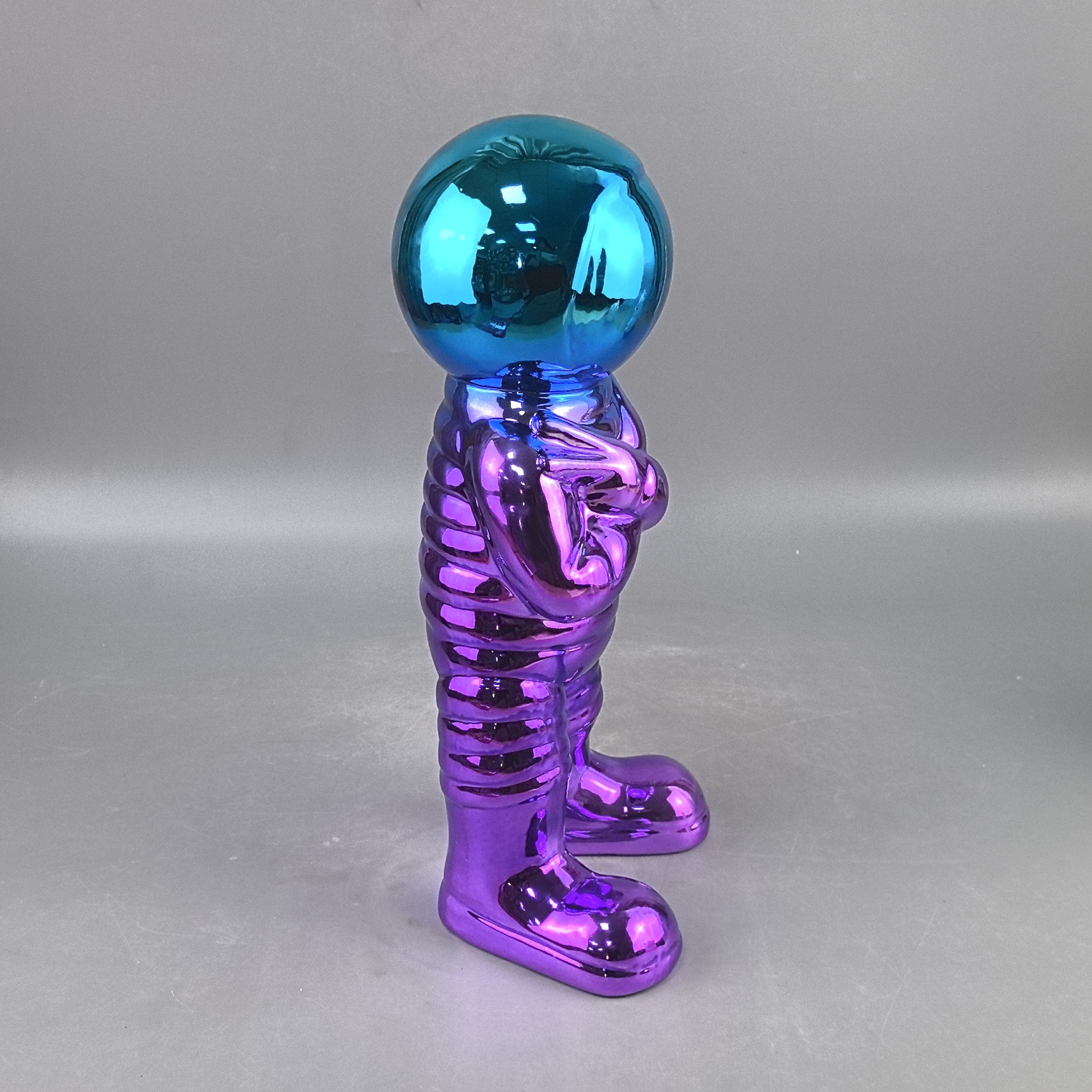 Creativo Astronauta de galvanoplastia transfronterizo, Artesanía de astronauta, Decoración, Hogar, Sala de estar, Dormitorio, Artesanía de cerámica