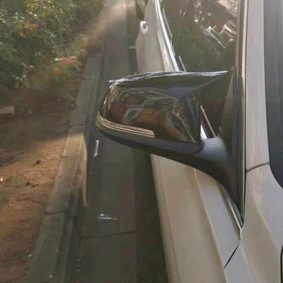 MP kit, front bumper, F30 Big Surrounded - horn-shaped-rearview-mirror-cover-glossy-black