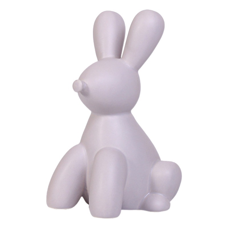 Simple moderno creativo hogar Decoración globo de cerámica perro decoración salón vino gabinete decoración boda apertura regalo