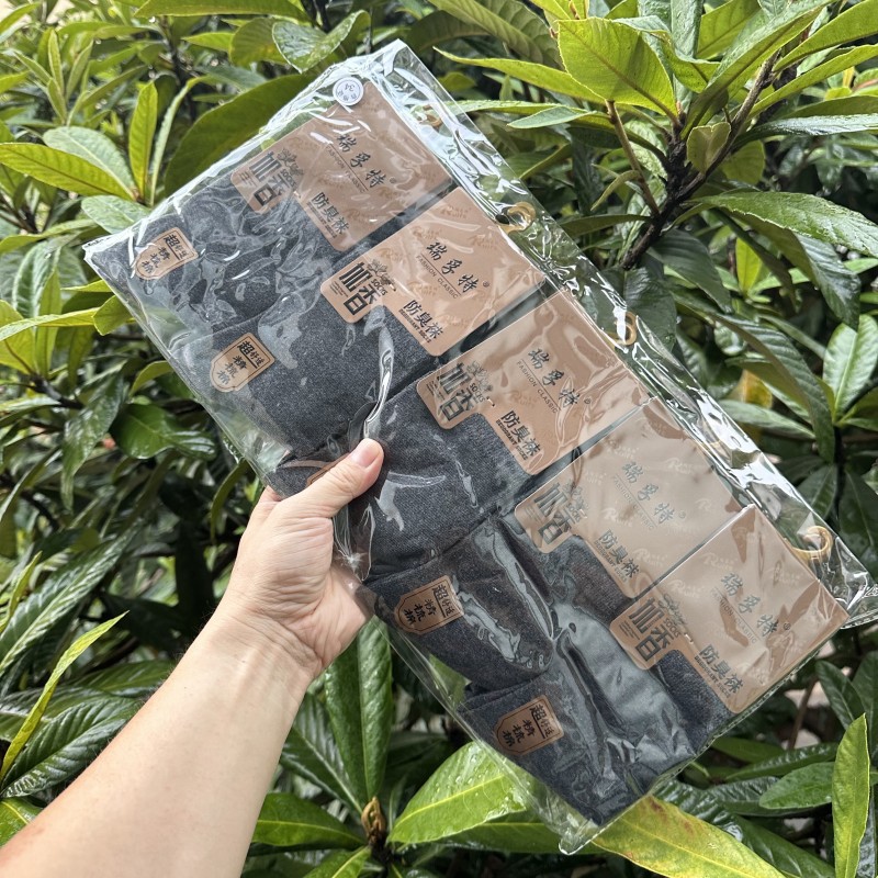 Refote men's socks 3007 autumn and winter thick cotton socks men's business casual socks with fragrance wholesale socks