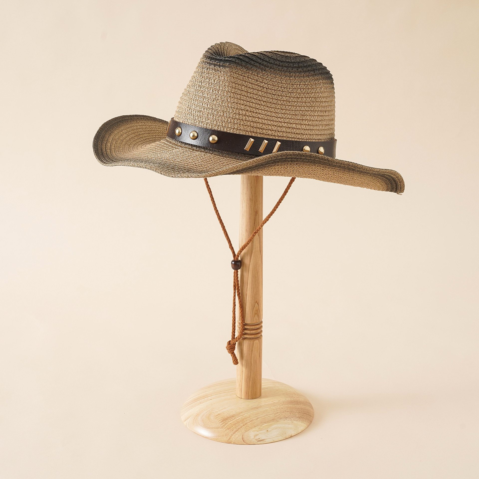 Western Denim nuevos accesorios sombrero de paja al aire libre montañismo curling moda de los hombres de moda sombrero de paja a prueba de sol
