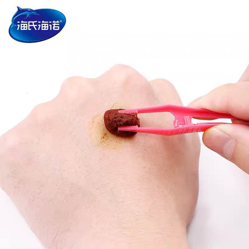 Haihui Haiuno Povidone-Iodine Disinfectant Swabs with Tweezers, 25 Count per Bottle, Disposable Convenient Skin Disinfectant Swabs