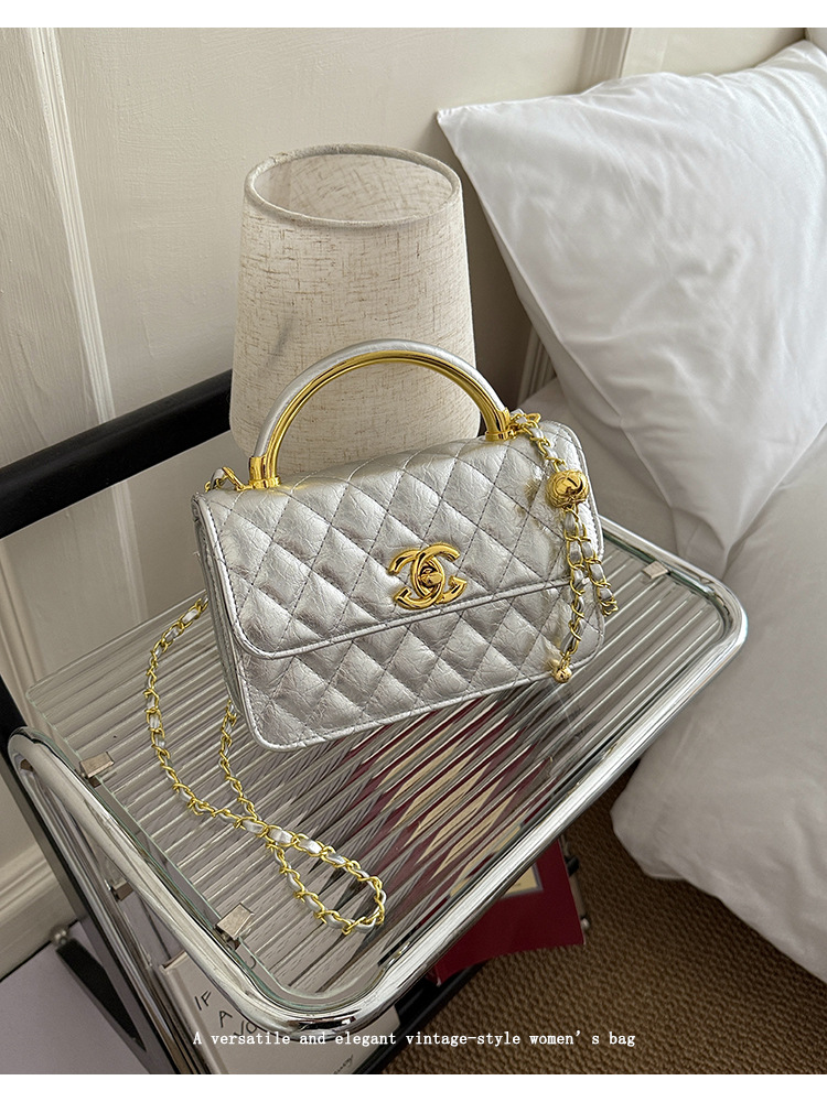 Xiaofangfeng bolso de mujer bordado de diamante bolso de hombro pequeño bolso de lujo ligero bolso de cadena bolso de mano