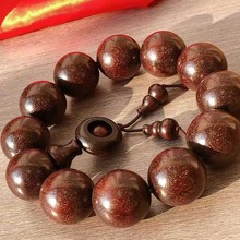 紫檀老料酒玻璃底小满星紫檀木手串厂家直销大量批发