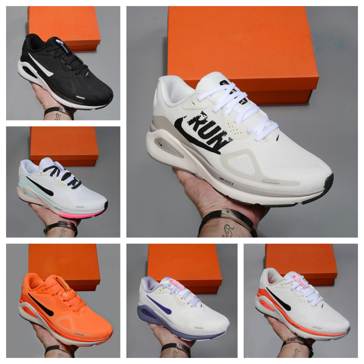 Putian comercio exterior lunar generación V26 transfronteriza universal resistente al desgaste soporte transpirable para correr zapatos deportivos casuales para hombres y mujeres image 1