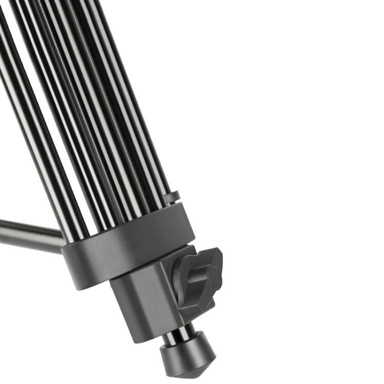 议价Q880摄像机三脚架相机铝合金支架滑轨大型稳定液压云