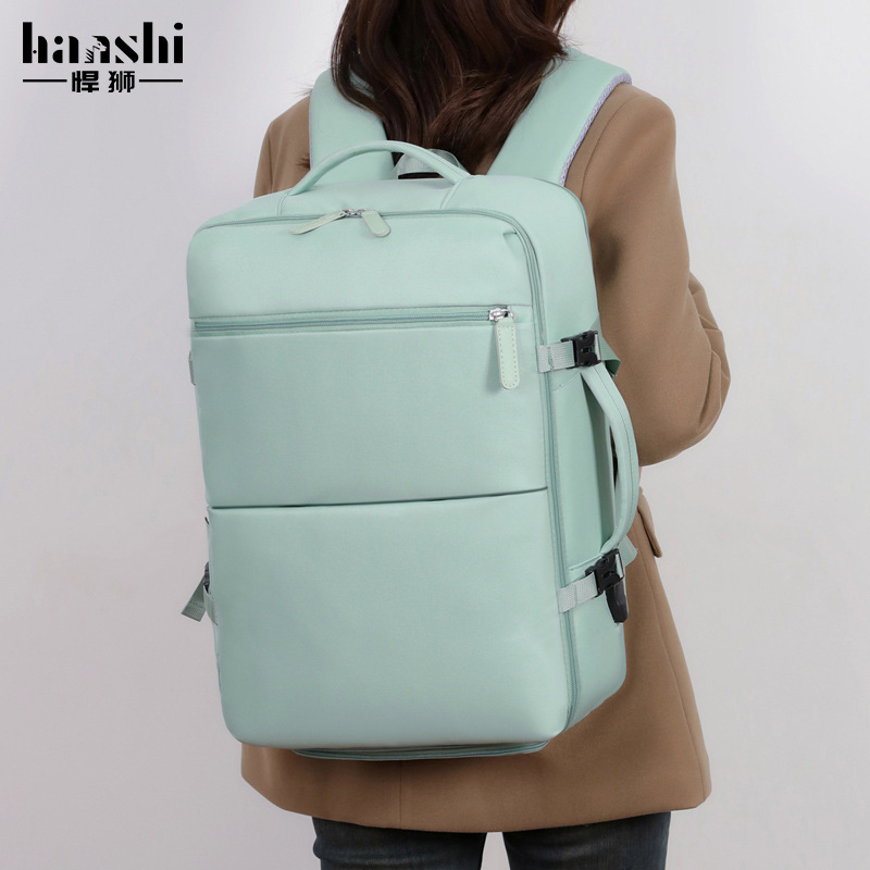 Mochila casual transfronteriza para hombres y mujeres de gran capacidad Multi-impermeable bolsa de ordenador mochila de equipaje funcional mochila de viaje