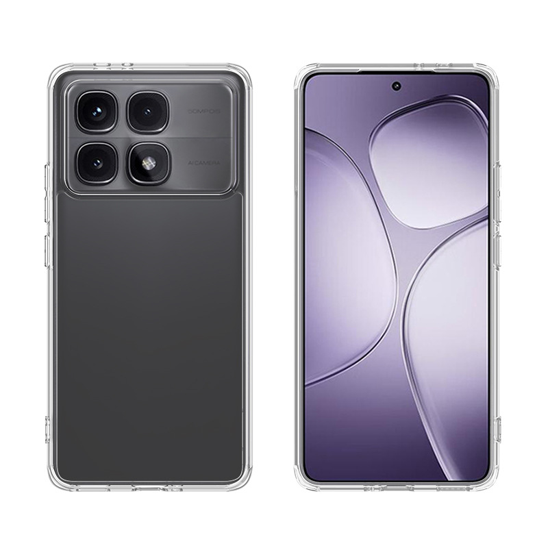 适用Honor荣耀400 Smart透明二合一X5C手机壳tpu+PC防摔X9D拜耳料