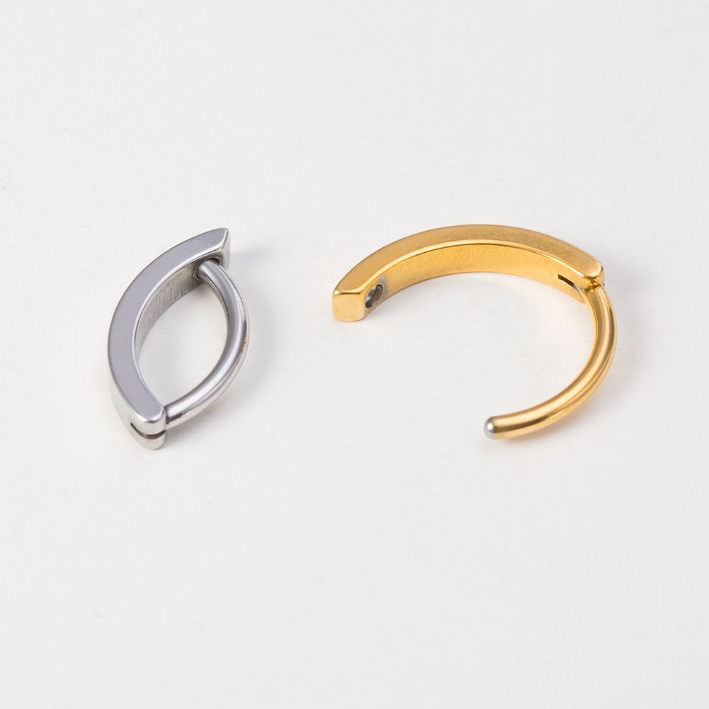G23 Titanium Inverted Belly Button Ring For Women Simple Style_voghion.com