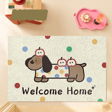 进门地垫进门脚垫耐脏丝圈进门脚垫家用进门刮泥蹭土地垫天津地毯