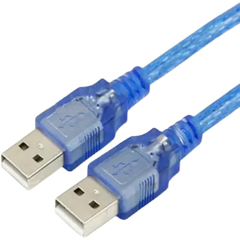 USB公对公线两头USB线2.0USB对拷线usb A对A连接线usb转usb数据线