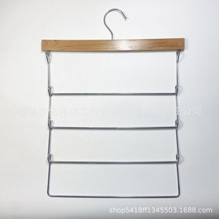 Hotel hotel home high-grade iron hanger wholesale metal hanger wholesale multi-function hanger