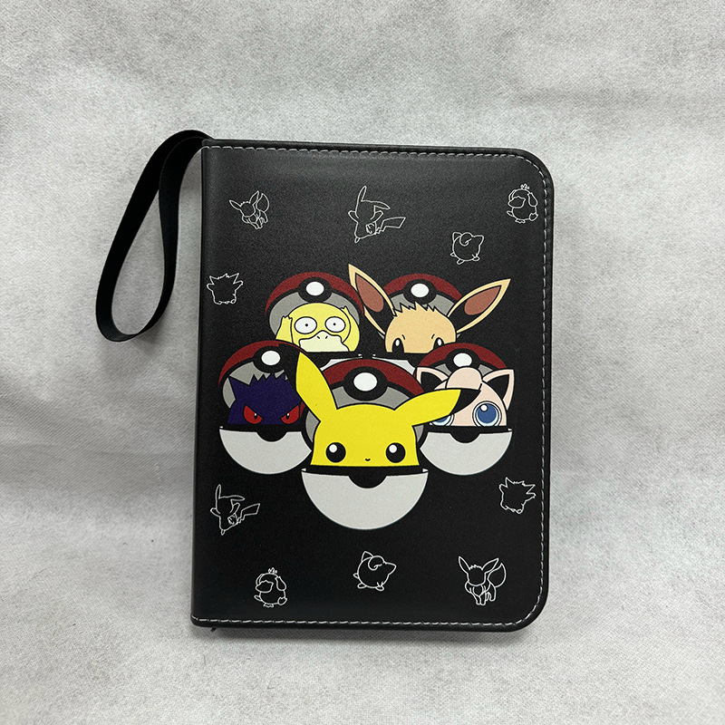 Nuevo paquete de tarjetas de Game King de Amazon, paquete de colección de tarjetas, bollos vacíos, fideos de cuero de PU, paquete de colección de libros de tarjetas de gran capacidad