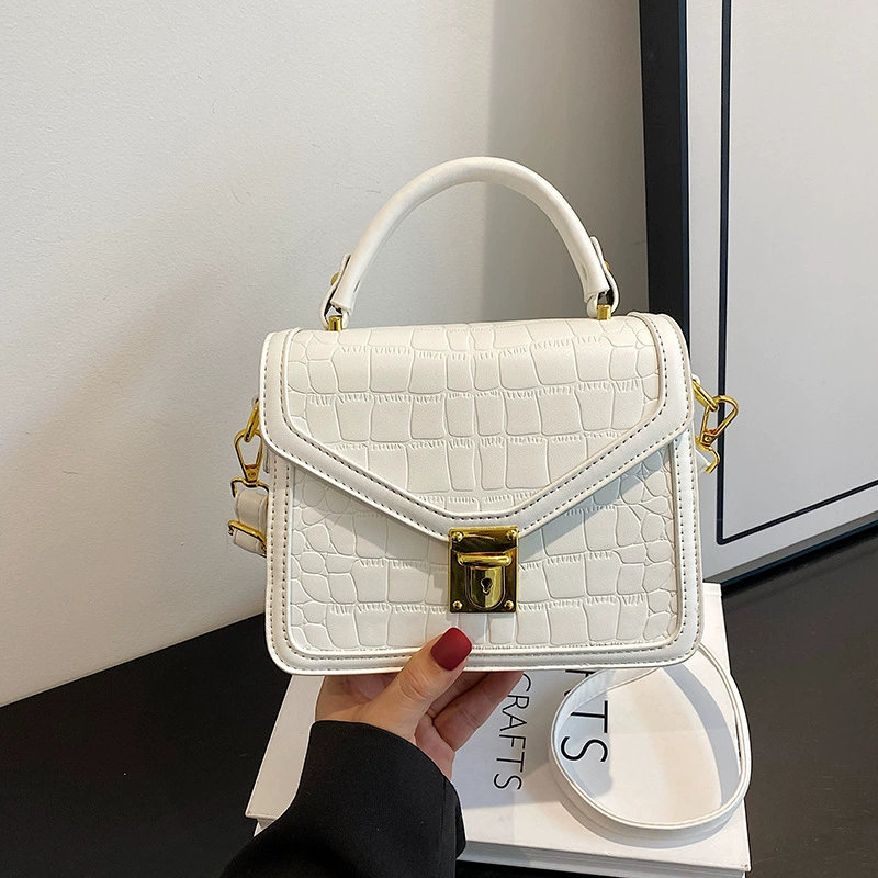 Fashionable retro shoulder bag, Korean style, 2023 collection, internet celebrity