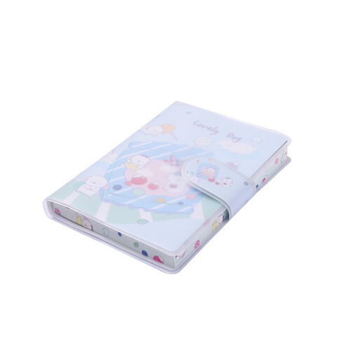 Portable pocket mini A7 small notebook with detachable Velcro cover, notebook for girls, mini memo book