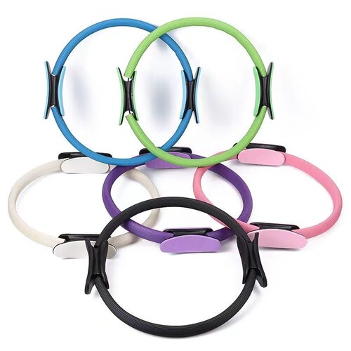 Yoga Ring Magic Circle Pilates Ring Pelvic Floor Slim Leg Fitness Equipment Back Opening Slim Thigh Yoga Wheel Large Round Ring