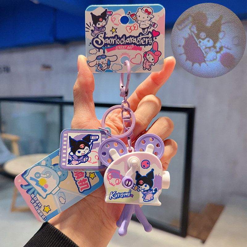 2026年新作正規品サンリオクロミぬいぐるみキーホルダー女性向け可愛いハローキティぬいぐるみカメラ小物