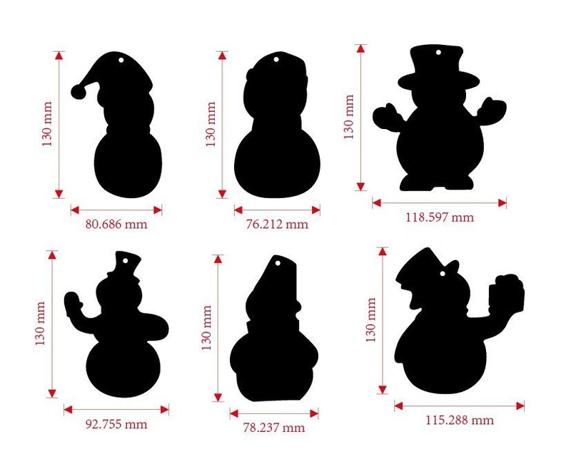 雪人圣诞树刮画纸创意异形刮画DIY儿童圣诞节万圣节刮刮画批发|undefined