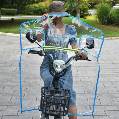 Motorcycle front windshield — Cold-Proof Rain-Proof Wind Shield with