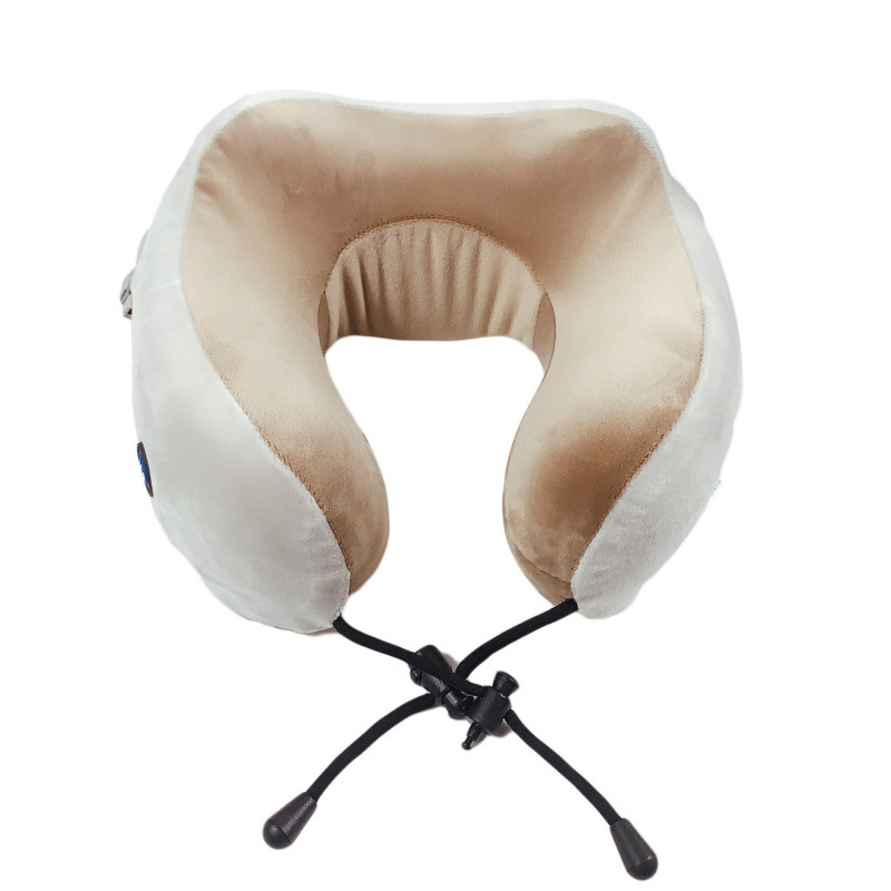 Masajista de cuello eléctrico multifuncional para masajista de columna cervical en forma de U almohada de masaje de cuello para los ancianos