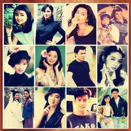 包邮经典怀旧后后电影明星歌星复古牛皮纸海报装饰画宿舍招贴画