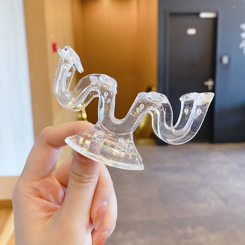 Horquilla de temperamento elegante francés, pinza de tiburón de acrílico para mujer, pinza de agarre grande, accesorios para el cabello, horquilla de sensación de alta calidad al por mayor