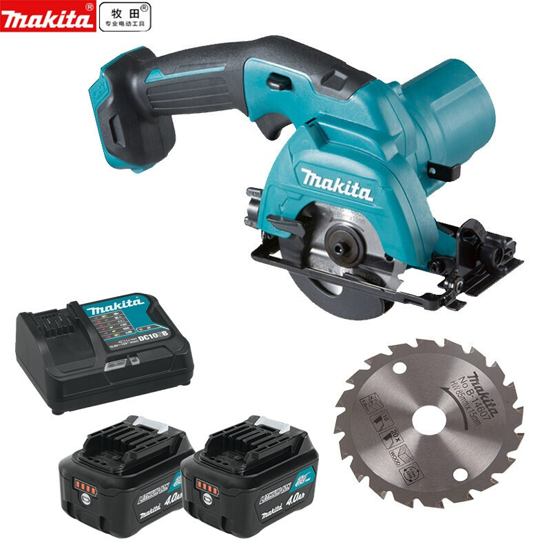 Makita 12v sierra circular eléctrica recargable sierra de madera HS301 herramientas eléctricas HS3