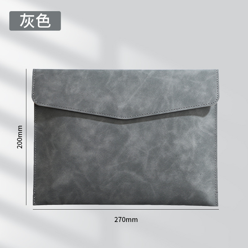 A4革のファイルバッグのファイルバッグを厚くして、ビジネス防水収納袋を押して、ロゴ卸売りを印刷することができます。|undefined