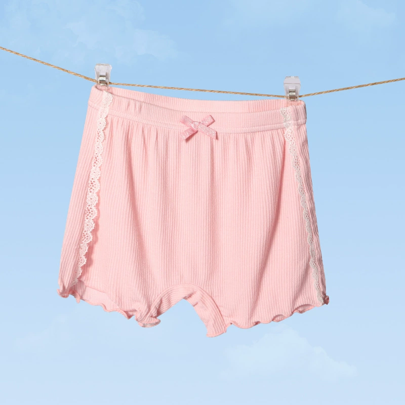 Safe colored trousers, children's protective underware, lace pants