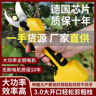 Tian Yu electric pruning shears branches electric scissors rechargeable lithium battery electric scissors fruit tree branches shears artifact
