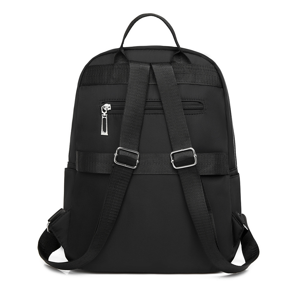 Mochila para mujer 2024 nuevo estilo de color sólido casual para mujer mochila de viaje simple de gran capacidad al por mayor